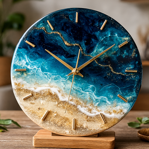 Resin Clock